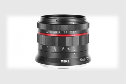Meike ra mắt ống kính 50mm f/1.7 giá rẻ cho Canon RF và Nikon Z