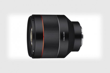 Samyang ra mắt ống kính AF 85mm F1.4 FE cho Sony Mirrorless