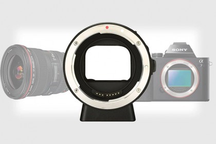 Yongnuo ra mắt bộ chuyển đổi ống kính ngàm Canon EF sang Sony E với giá 100 USD