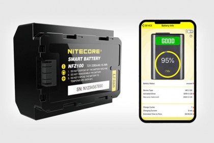 Nitecore tạo ra pin thông minh đầu tiên trên thế giới cho máy ảnh Sony