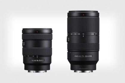 Sony đã có ống kính 16-55mm F2.8 và 70-350mm F4.5-6.3 cho máy ảnh APS-C E-mount