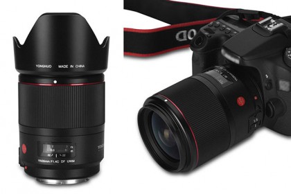 Yongnuo giới thiệu ống kính 35mm F1.4 động cơ siêu âm cho máy ảnh DSLR Canon