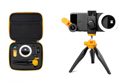 Ống kính và phụ kiện chụp ảnh trên điện thoại mang thương hiệu Kodak được giới thiệu tại IFA