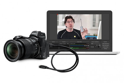 Nikon ra mắt phần mềm miễn phí Webcam Utility biến máy ảnh thành Webcam