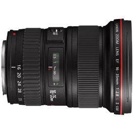 Ống kính Canon EF 16-35mm F2.8L USM - Thông số kỹ thuật