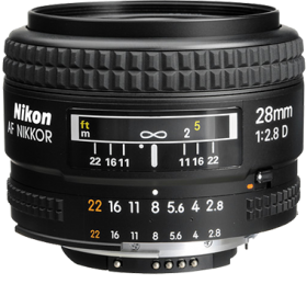 Nikon AF Nikkor 28mm F2.8D