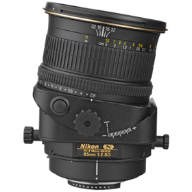 Nikon PC-E Micro Nikkor 85mm F2.8D Tilt-Shift