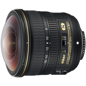 Nikon AF-S Fisheye Nikkor 8-15mm F3.5-4.5E ED