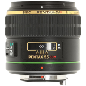 Pentax smc DA* 55mm F1.4 SDM