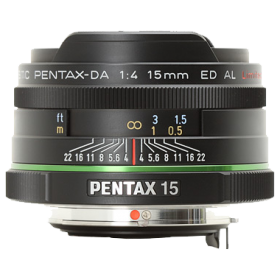 Pentax smc DA 15mm F4 ED AL Limited