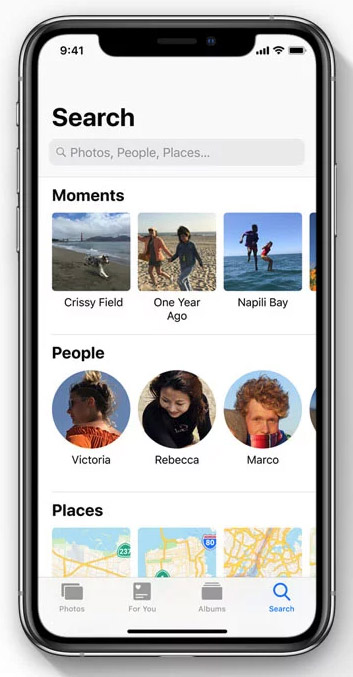 ios 12 iphone photography search