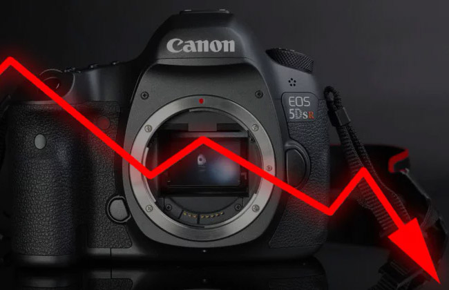canon nhận định thị trường giảm 50% trong hai năm tới