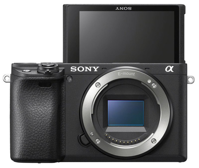 sony a6400 front