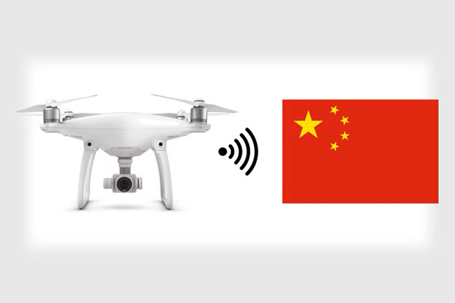 drone china warning