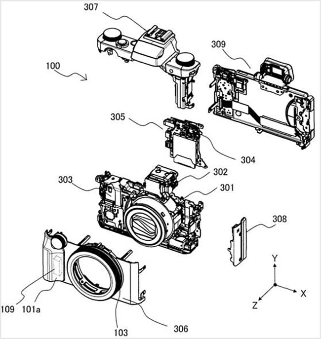 patent canon ibis eos m powershot 2