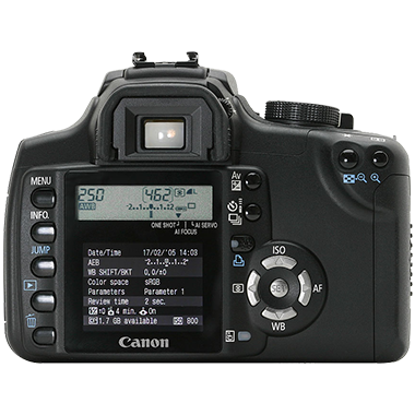 Canon EOS 350D (EOS Digital Rebel XT / EOS Kiss Digital N)