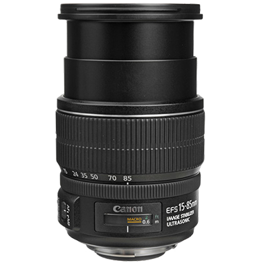 Ống kính Canon EF-S 15-85mm F3.5-5.6 IS USM - Thông số kỹ thuật