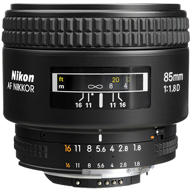 Nikon AF Nikkor 85mm F1.8D