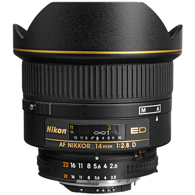 Nikon AF Nikkor 14mm F2.8D ED