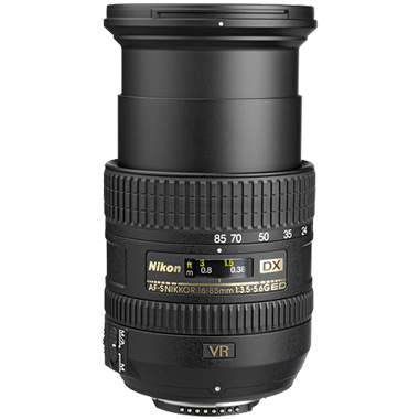 Nikon AF-S DX Nikkor 16-85mm F3.5-5.6G ED VR