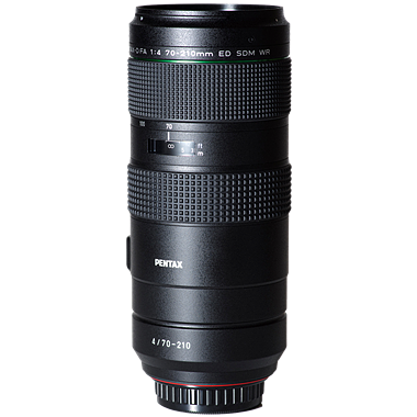 HD Pentax-D FA 70-210mm F4 ED SDM WR