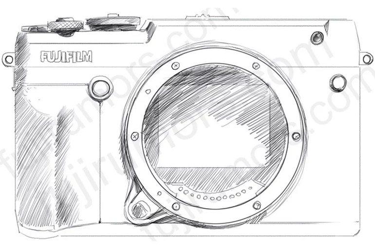 gfx 50r medium format mặt trước