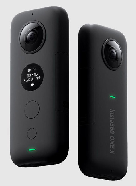 insta360 one x two view