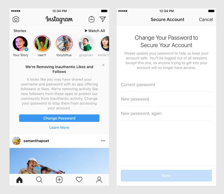 instagram xoa like follows ao