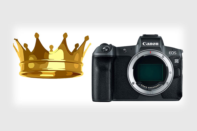 canon eos r đánh bại nikon, sony