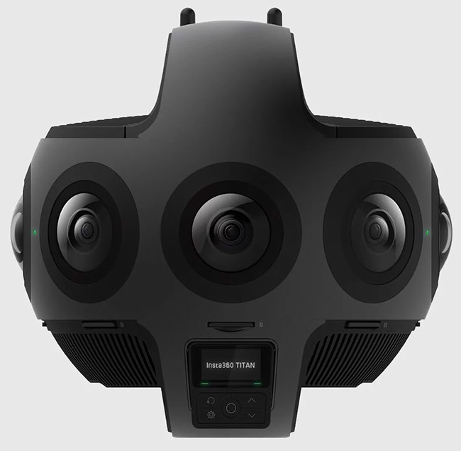 insta 360 titan back