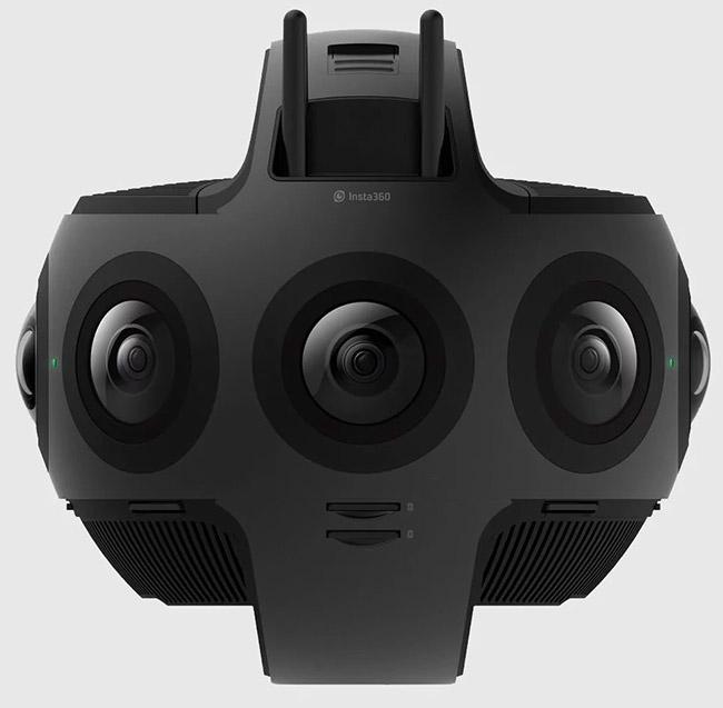 insta 360 titan front