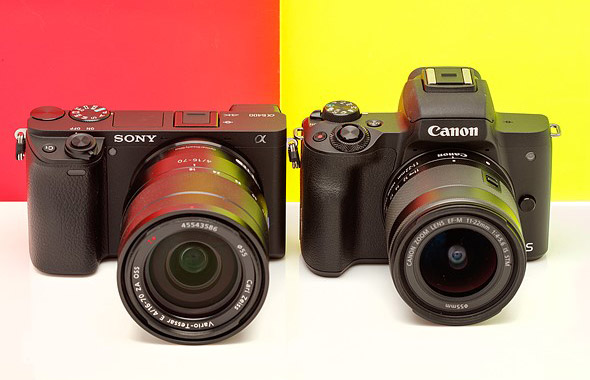 sony a6400 vs canon eos m50