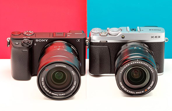 sony a6400 vs fujifilm x-e3