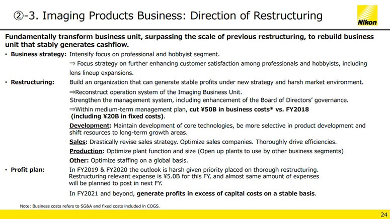 nikon restructure