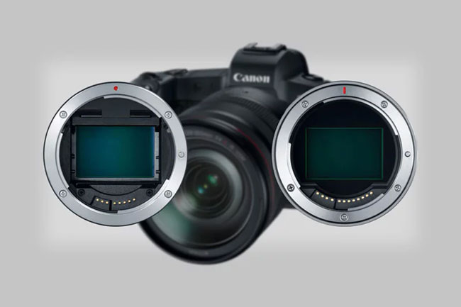 canon mount ef rf sensor