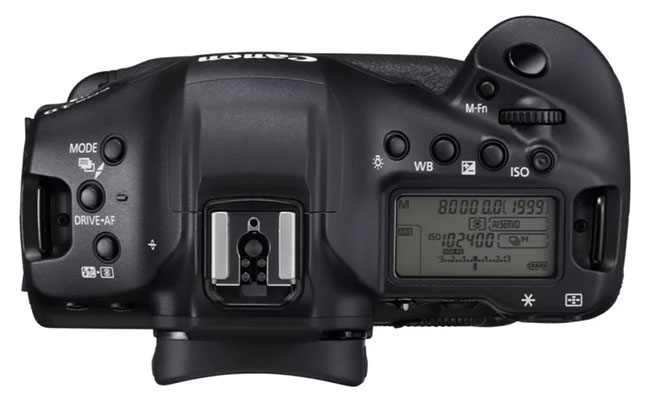 canon 1d x mark iii top