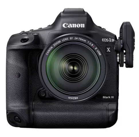 canon 1d x mark iii with lens