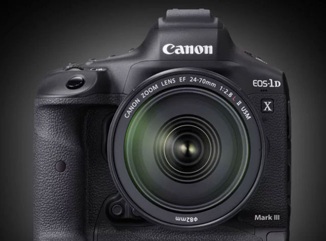 canon 1d x mark iii with lens