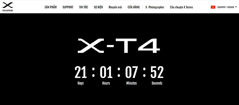 fujifilm x t4 countdown