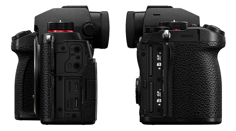 panasonic lumix s5 view side all